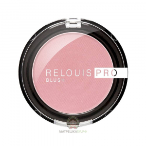Румяна компактные PRO Relouis розовый тон: 72 ,:pink lily  сатиновый финиш