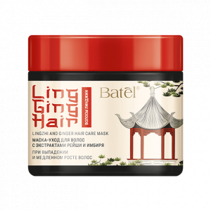 Маска-уход для волос с экстрактами рейши и имбиря «Волосы Линджин»