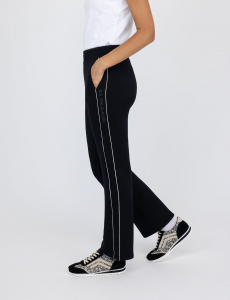 WHITE LABEL SIDE STRIPE STRAIGHT PANT