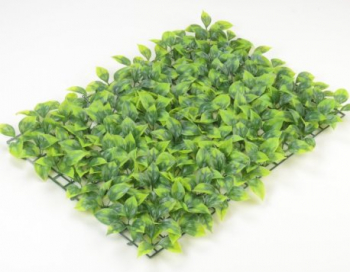 Искусственные цветы, Газон с крупным листом розы 40*60 см зеленый комбинированный