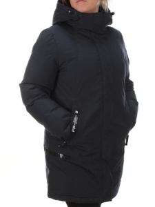 M2007 DK. BLUE Пальто зимнее женское MARIA (200 гр. холлофайбер)