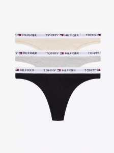 Tommy Logo Thong 3-Pack