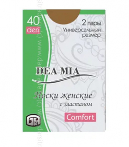 Носки женские 14С1412/8 Comfort 40 Conte 2 пары [6шт] Дроп п/а