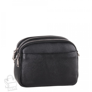 Сумка женская кожаная 8080NN black Natale Navetta