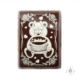 Мишка с тортом 