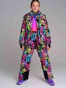 Комплект зимний для девочки: куртка, брюки