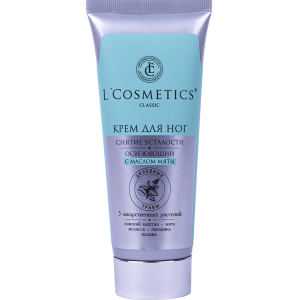 Крем для ног в тубах Classic «Освежающий» с маслом мяты 75 мл