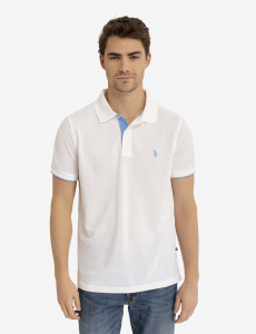 WHITE LABEL RECYCLED PLASTIC PIQUE POLO SHIRT