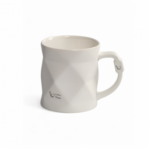 Кружка BLACK&WHITE белая 390мл