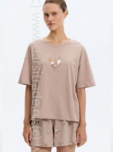 №Е20195 Пижама с шортами 