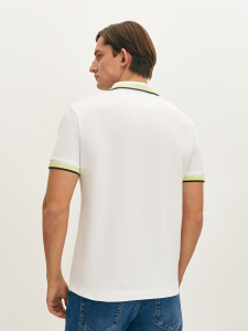 Поло из хлопкового трикотажа