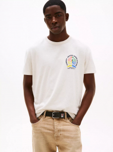 Tommy Jeans Repeat Crest Logo T-Shirt