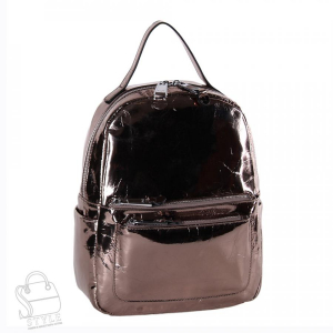 Рюкзак женский кожаный 21032 gun Polina&Eiterou