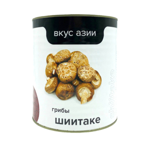 Грибы Шиитаке консервированные, 