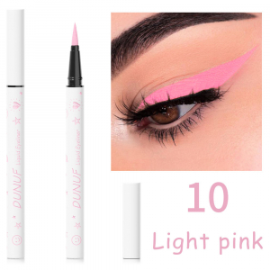 Цветная водостойкая подводка для глаз DUNUF Liquid liner 10 (без упаковки)