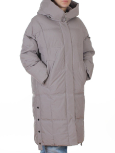 701 GRAY Пальто зимнее женское (200 гр. холлофайбер)