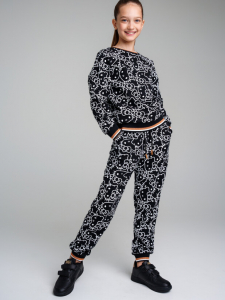 Комплект для девочки: свитшот, брюки