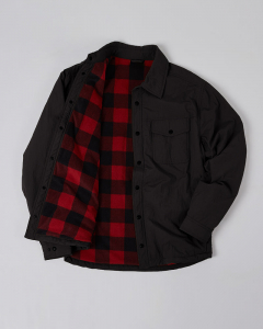 MEN'S COMMUTER TECH FLEECE-LINED SHIRT JACKET