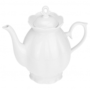 Чайник заварочный фарфоровый 1л, форма 