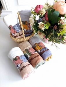 Полотенце из плюшевой микрофибры 