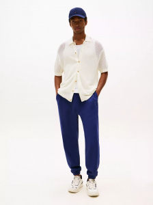 Embroidered Logo Interlock Sweatpant