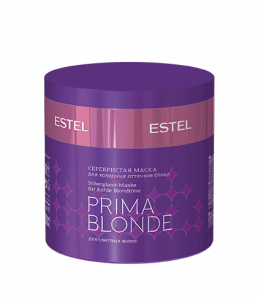 Серебристая маска для холодных оттенков блонд PRIMA BLONDE 300мл