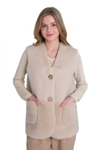 Жилет женский Комфорт Карамель