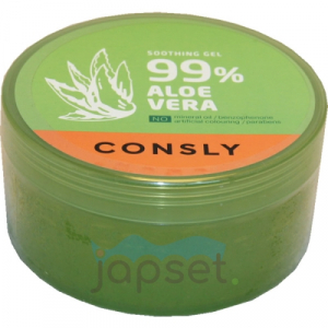 Consly Aloe Vera 99% Успокаивающий многофункциональный гель с экстрактом алоэ вера, 300 мл
