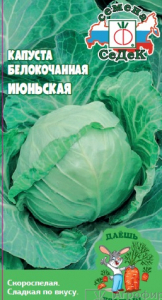 Семена Капуста белокоч. Июньская 0,3г серия ДУ /СеДек