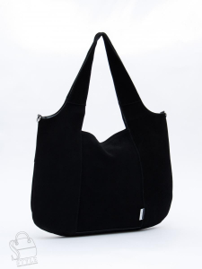 Сумка женская кожаная 91166MSS black Velina Fabbiano-Safenta