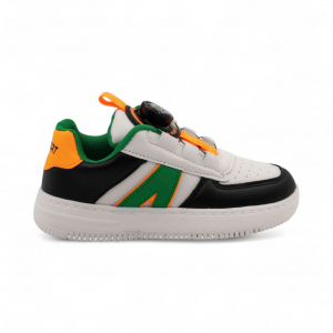 Кроссовки А781-7 черно зеленые