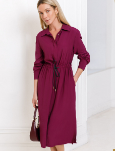 Платье А-силуэта из лиоцелла с вискозой