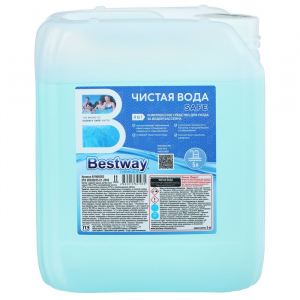 Комплексное жидкое средство Bestway SAFE «Чистая вода 4 в 1» для ухода за водой бассейна, 5 л