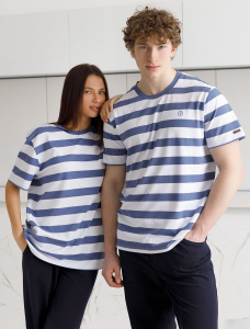 Футболка из фактурного материала пике