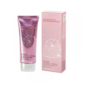 3W CLINIC BB крем для лица с экстрактом улитки BB Cream Silky Pore Control, 70 гр