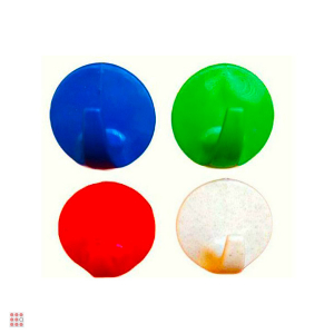 Крючок настенный, малый круглый, самоклеящийся