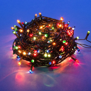 Гирлянда светодиодная с контроллером 10 м разноцветная (UDL-S0500-100/DGA MULTI IP20 MINI)