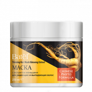 Маска с экстрактом женьшеня для редеющих и выпадающих волос