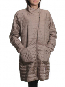 K-532 BEIGE Куртка демисезонная стеганая женская (70 гр. холлофайбер)
