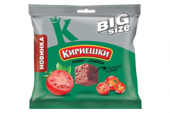 «Кириешки Big Size», сухарики «Томат спайси», 80 г