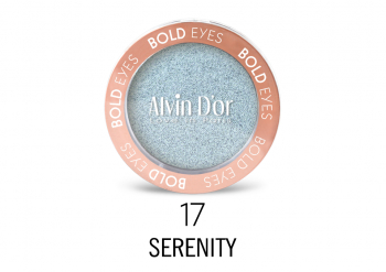 Тени для век Bold Eyes Alvin D`or серебристый 17 серенити жемчуга, металлика и хамелеон