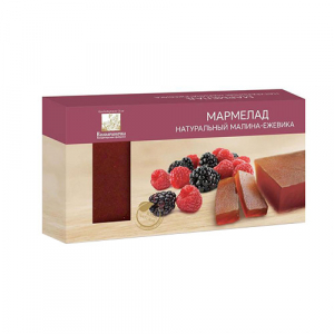 Мармелад пластовой малина-ежевика 0,210  (16шт/кор)