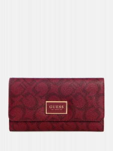 abree logo slim clutch wallet