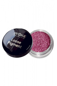 Тени-пигмент для век Loose Pigment L’ATUАGE cosmetic розовый 605 эффект изумительного сияния