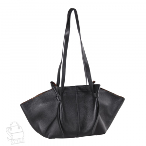 Сумка женская кожаная 2043Y black Polina&Eiterou