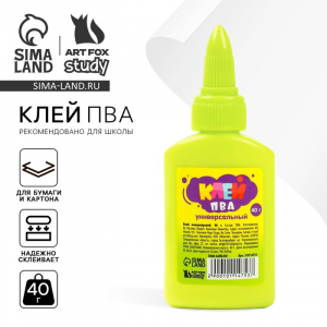 Клей ПВА 40 г ArtFox STUDY