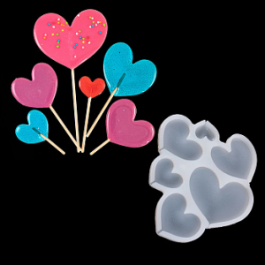 Форма силиконовая для леденцов 