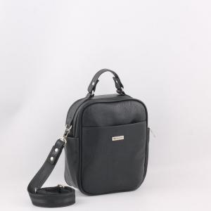 Мужская сумка 970 итальянский черный MAKERSON