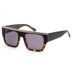 women's 51 mm black havana sunglasses