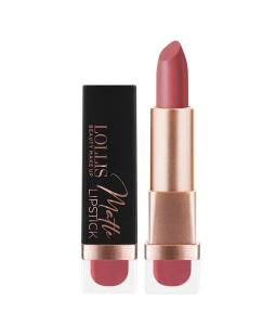 Помада для губ LOLLIS матовая Matte Lipstick тон 204 4,5г Меркер Косметика/48/ОПТ